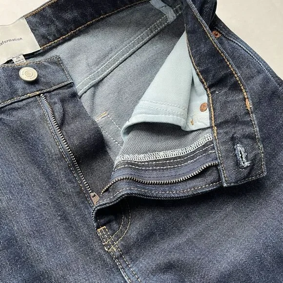 Reformation Indigo Wide Leg Jeans - Picture 8 of 13